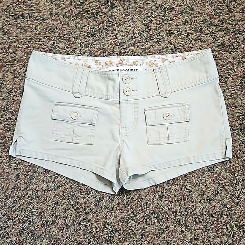 Y2k Abercrombie and Fitch Mini Cargo Shorts